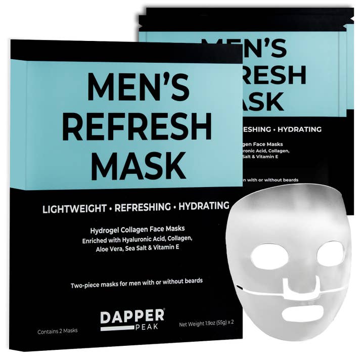 Men's Refresh Mask - 2 Mask Box for wholesale by Dapper Peak