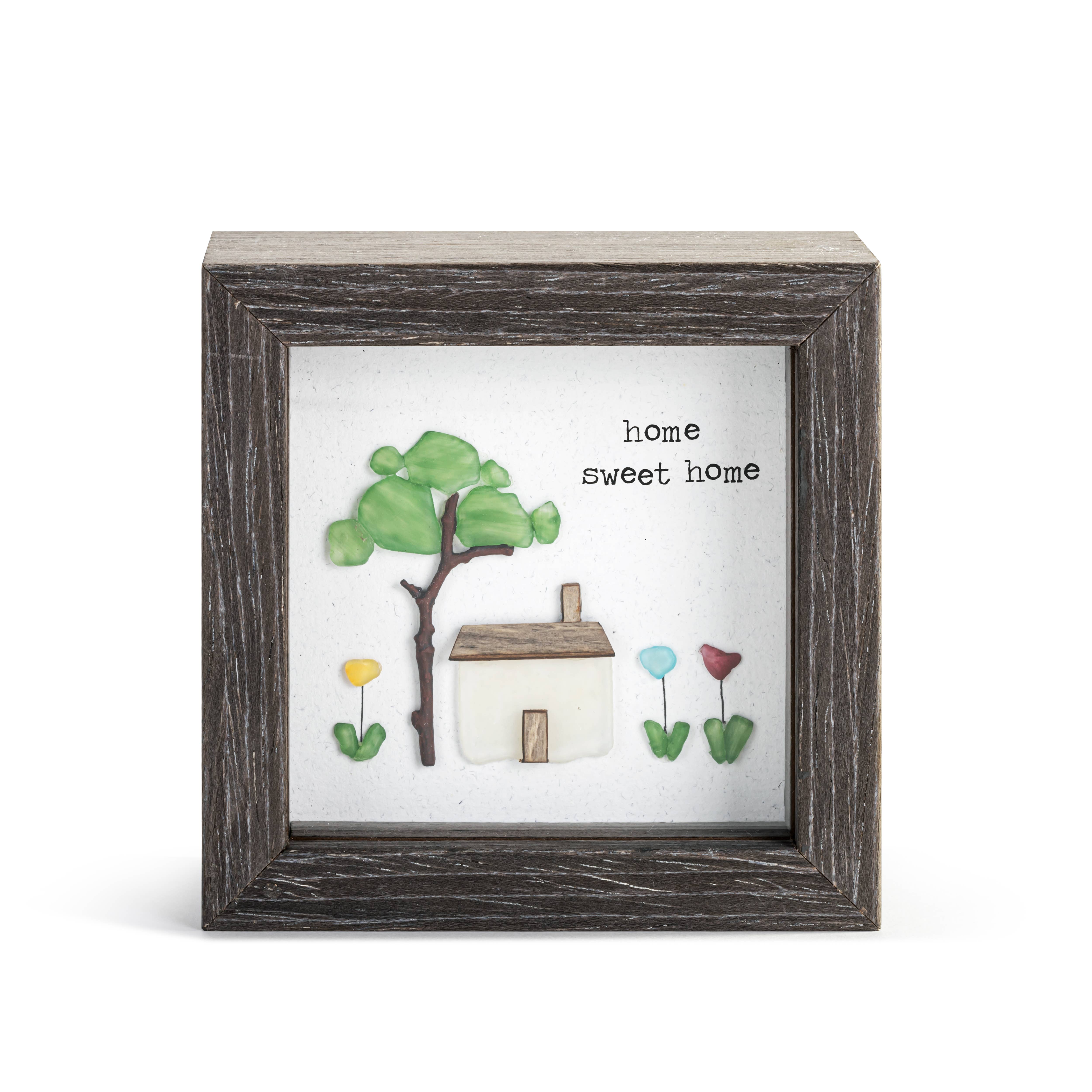 DEMDACO - Wholesale Decorative Tabletop Object - Home Sweet Home Shadow Box