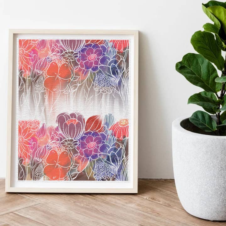 Acuarela Floral para venta al por mayor de Danielle's Illustrations @danigdoodle