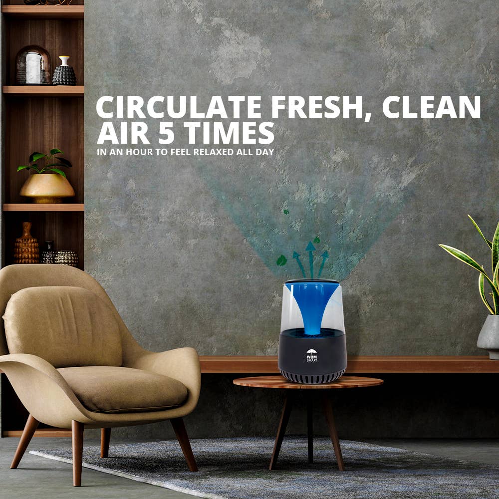 WBM LLC - Wholesale Luchtreiniger - WBM SMART HEPA-luchtreiniger met Bluetooth-luidspreker14