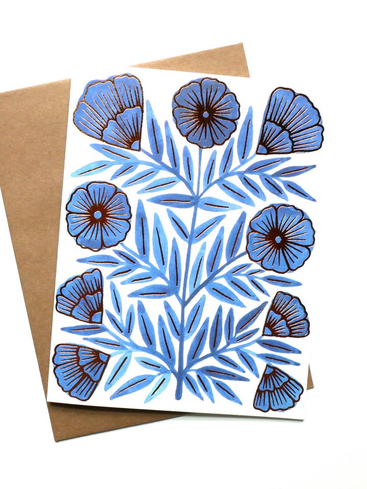 Blank Greeting Card for wholesale by Katharine Watson