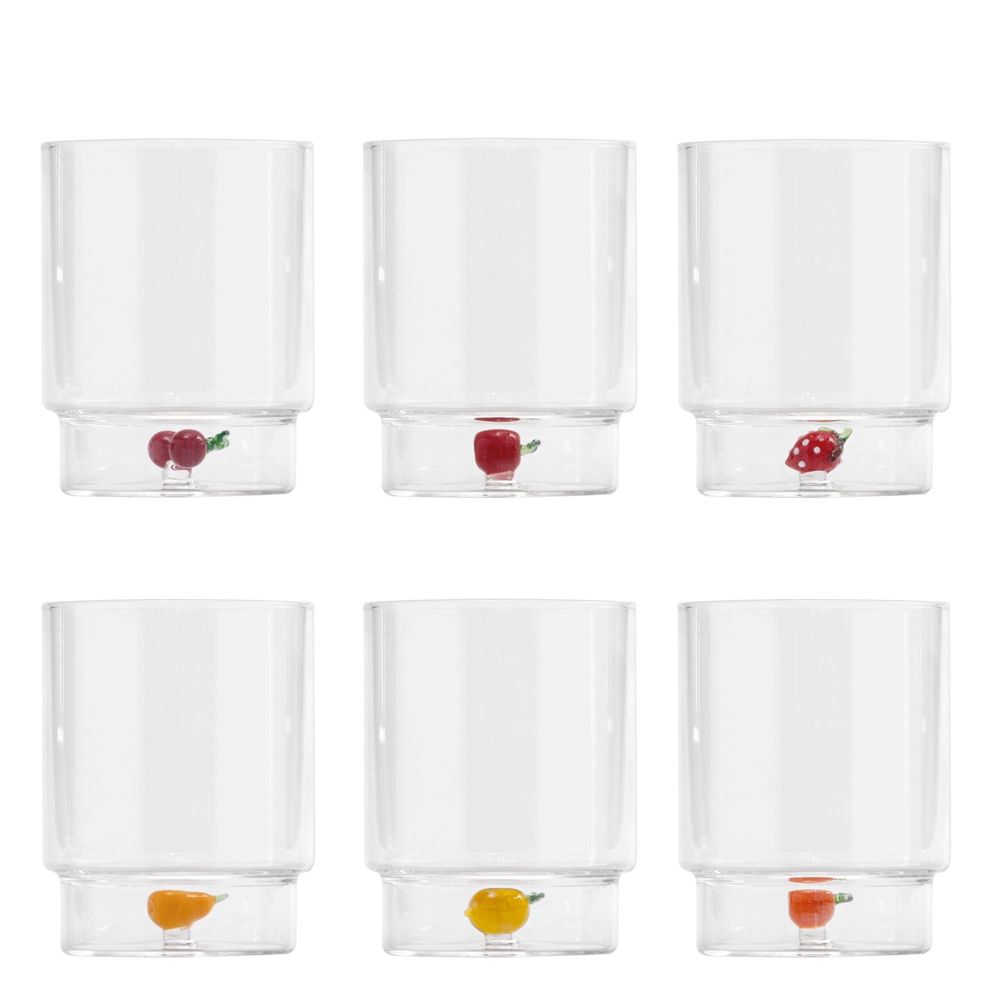 Zafferano America - Wholesale Drinking Glass/Cup - Teca Frutta Tumbler12