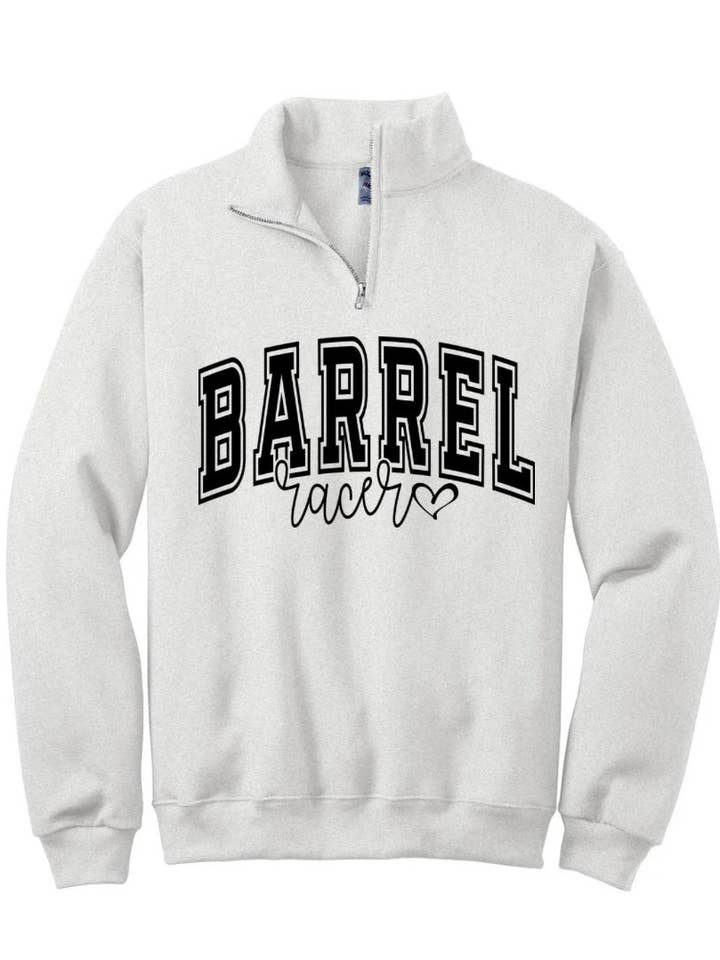Barrel Racer Quarter Zip for engroshandel hos Rustic Revival Boutique