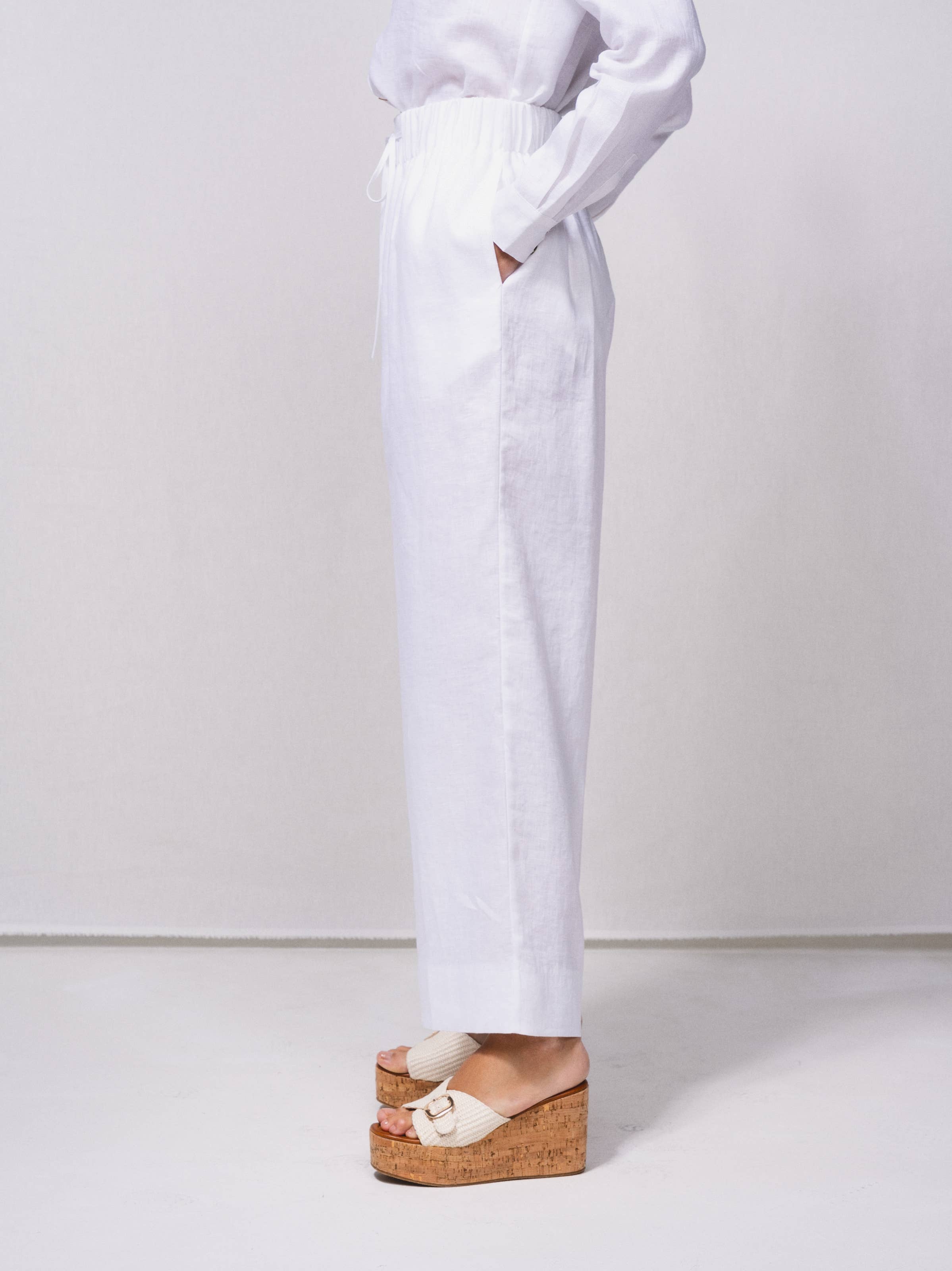 SMF - Wholesale Pants - Women's - 259635 - Linen pants7