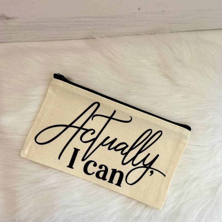 Egentligen kan jag | Motiverande Makeup Bag för wholesale av Creations By Eliza D