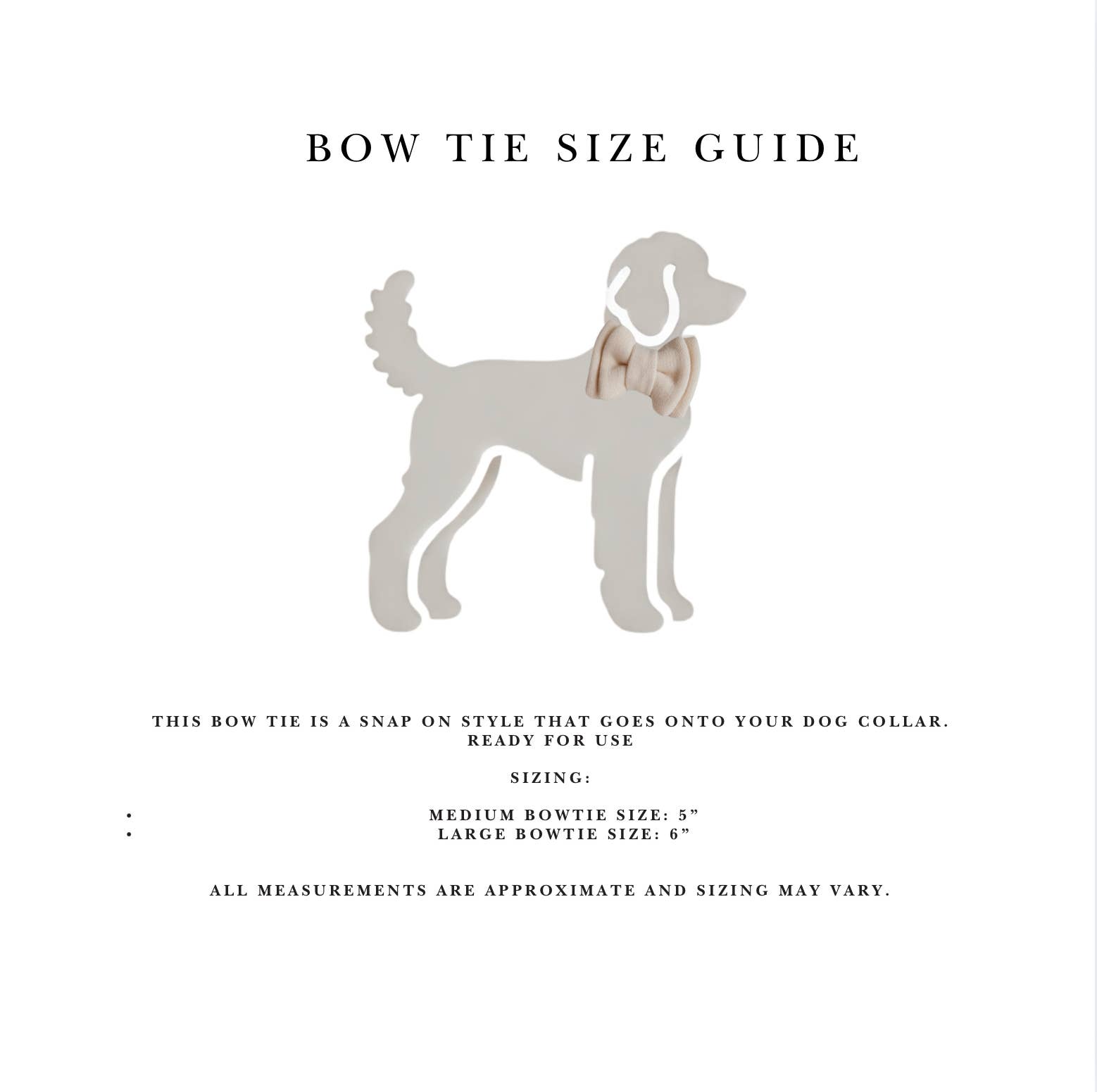 GIGI’S USA - Wholesale Pet Bow Tie - Dog - Foster’s Jumbo Bowtie1