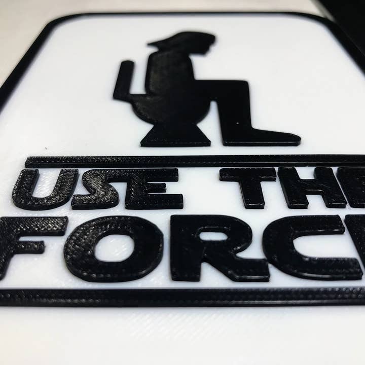 Charles Prints - Wholesale Bathroom Sign - Star Wars Bathroom Sign2