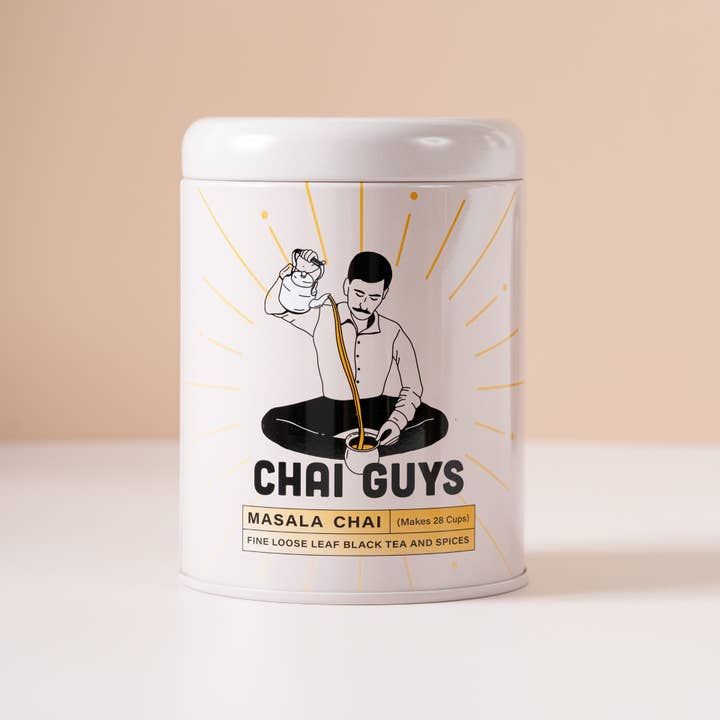 Masala Chai (Tea) Tin for wholesale by Chai Guys