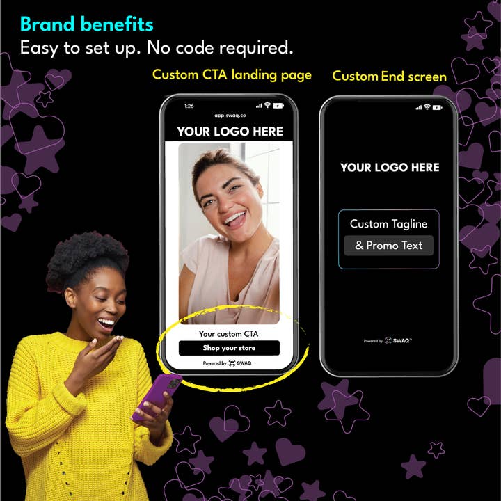 SWAQ - Vendita all'ingrosso Etichetta regalo - Etichette da collo di bottiglia per videomessaggi3