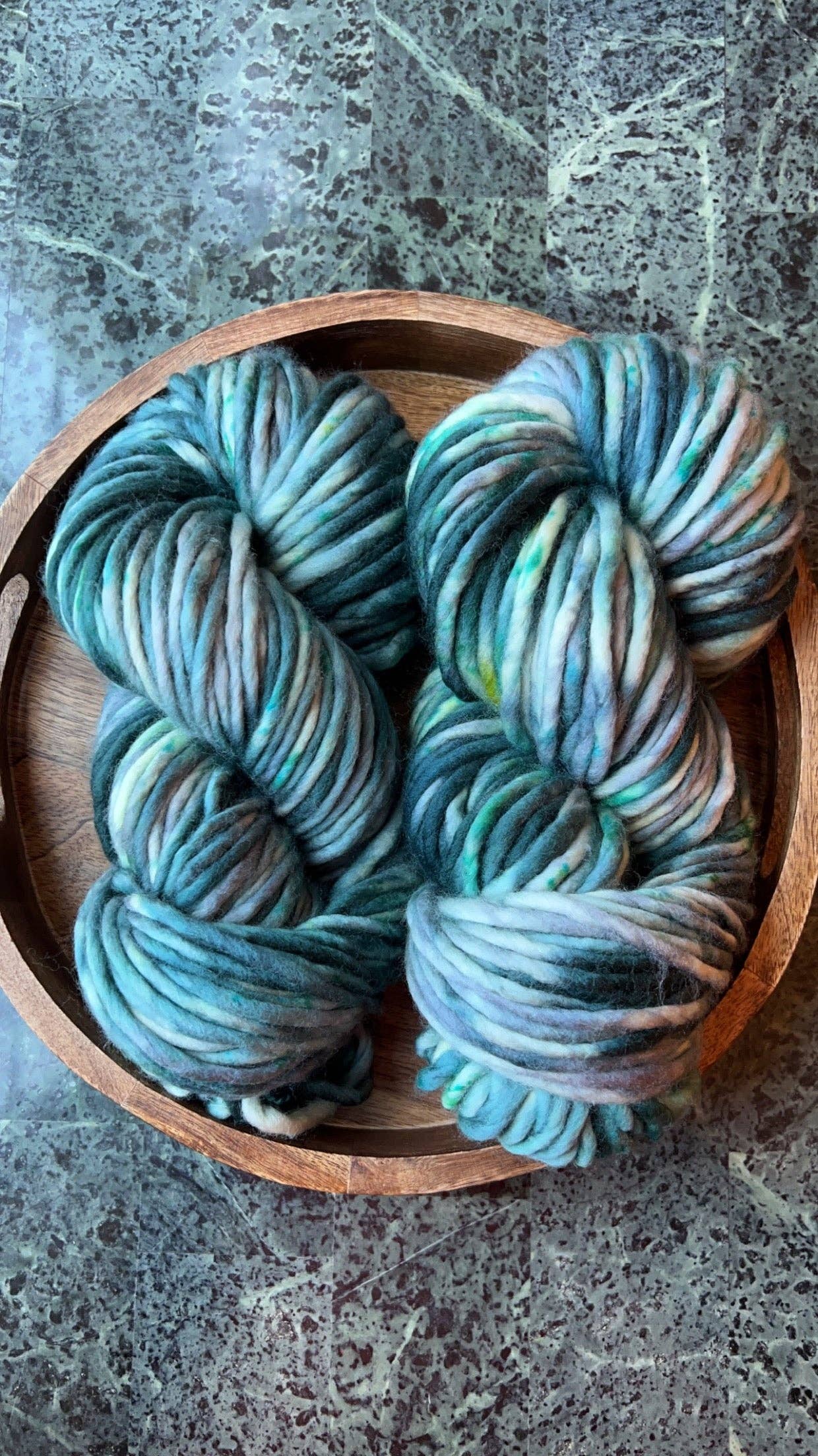 Honey and Clover Knits, LLC - Wholesale Yarn - Hand dyed yarn | super bulky yarn | hand dyed merino wool yarn | indie dyed wool | Clover - Signature Colorway1