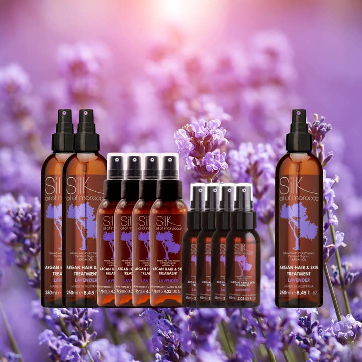 Silk oil of Morocco - Wholesale Hair serum - Lavender Serum Starter Pack