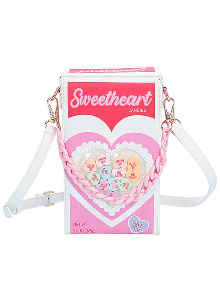 Sweetheart Candy Novelty Crossbody Bag for wholesale by Artini Accessories