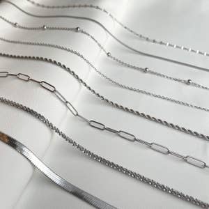 Buy wholesale Necklaces - Pack Of 12 Stainless Steel Necklaces 5