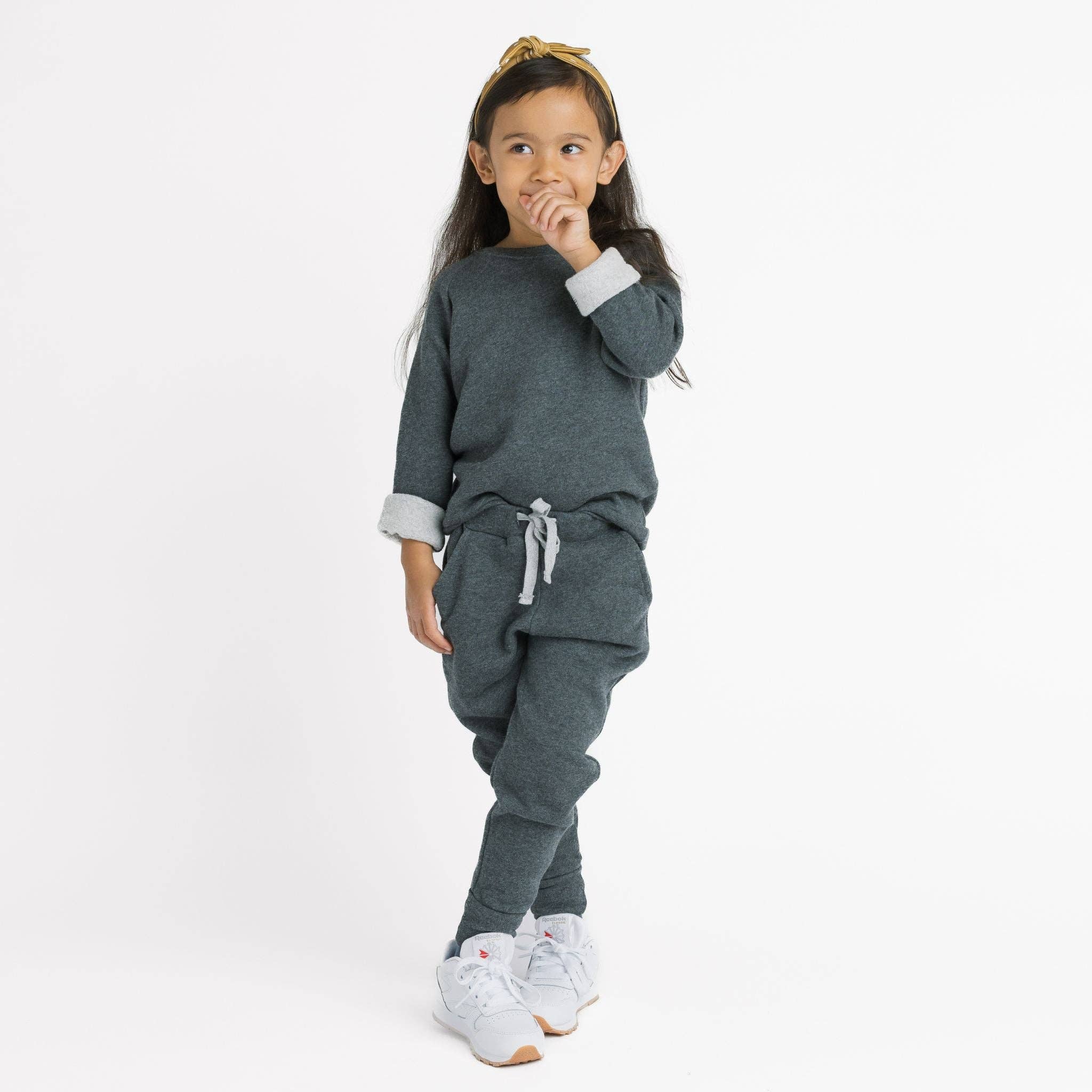 mini mioche collective inc. - Wholesale Lounge Sweatpants/Joggers - Kids - Premium GOTS-Certified Organic Plush Skinny Sweats27