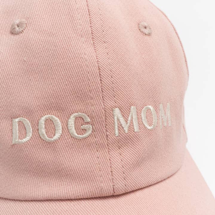 Lucy & Co. - Vente Casquette de baseball – femme - Casquette rose poudré Dog Mom1
