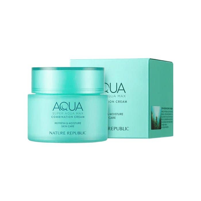 VIAI Beauty – wholesale Facial moisturiser – Nature Republic Super Aqua Max Combination Watery Cream (Combination Skin)3