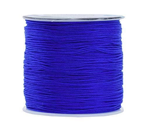 Mandala Crafts – wholesale Craft supplies – Mandala Crafts Nylon Satin Cord, Rattail Trim Thread for Chinese Knotting, Kumihimo, Beading, Macramé, Jewelry Making, Sewing7