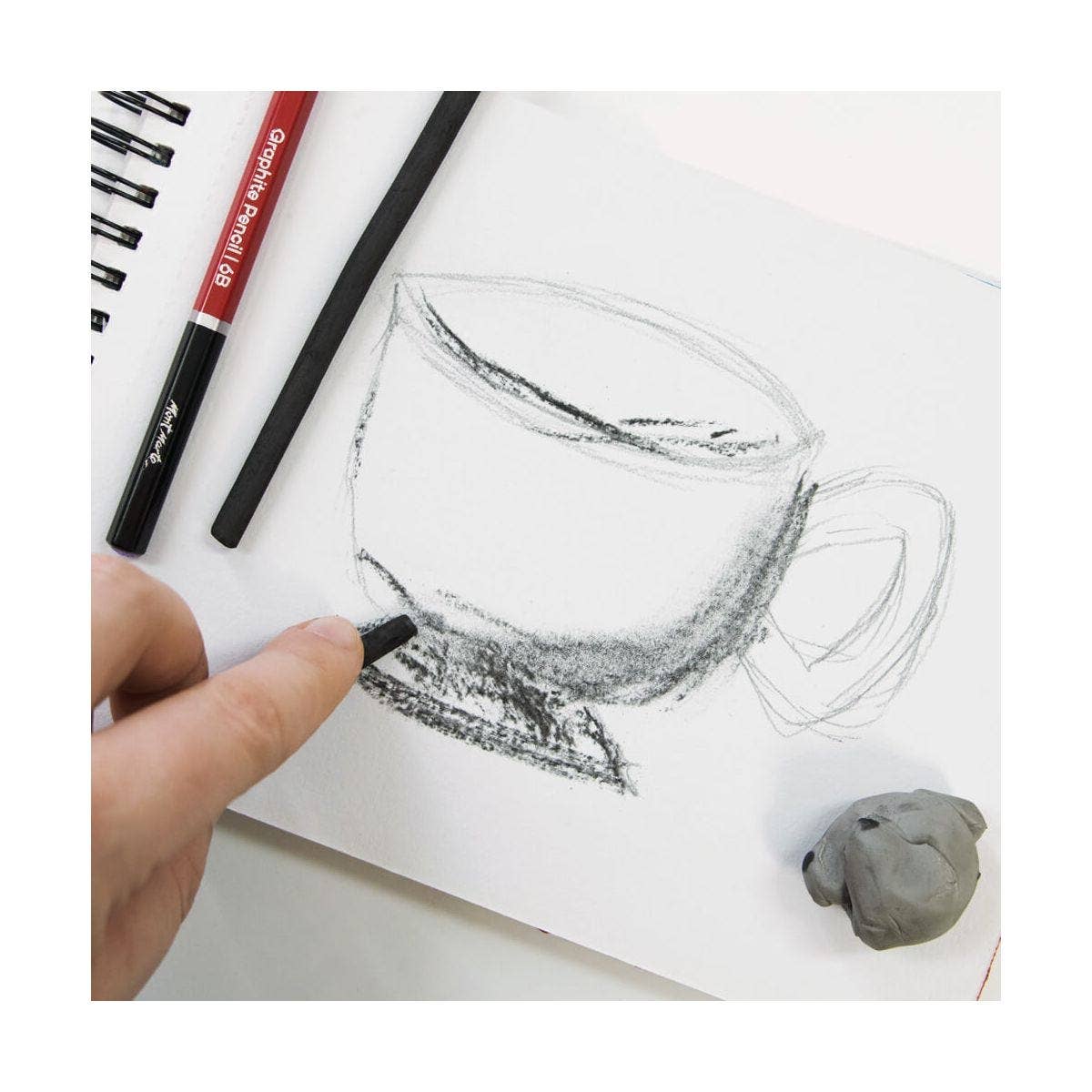 Mont Marte Usa, Inc. - Wholesale Paint/Wax Brush - Willow Charcoal Signature 12pc2