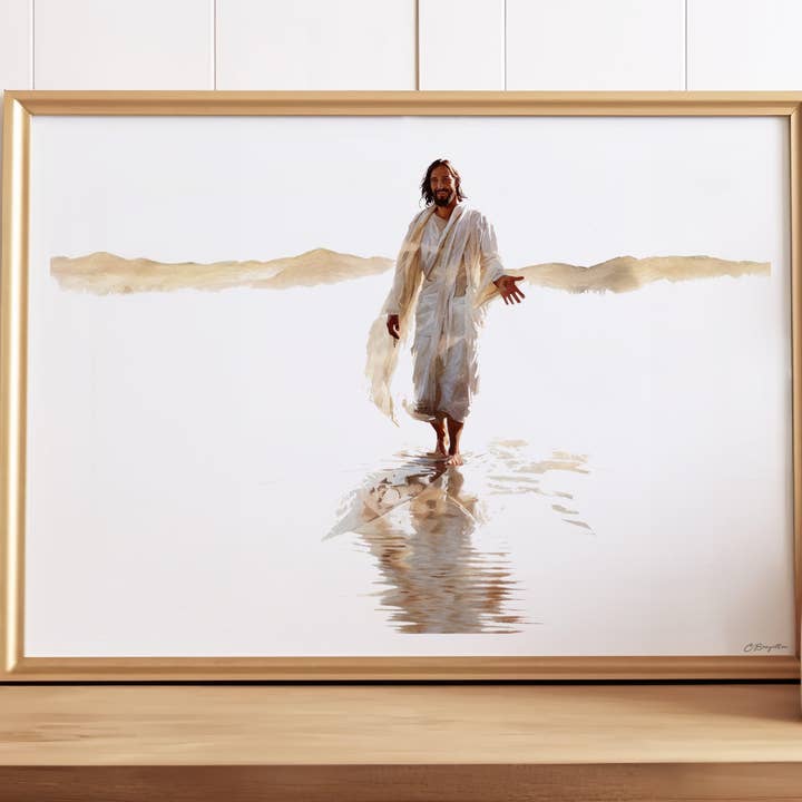 The Painted Gospel - Wholesale Art Print - Faith in My Savior | Fine Art Print