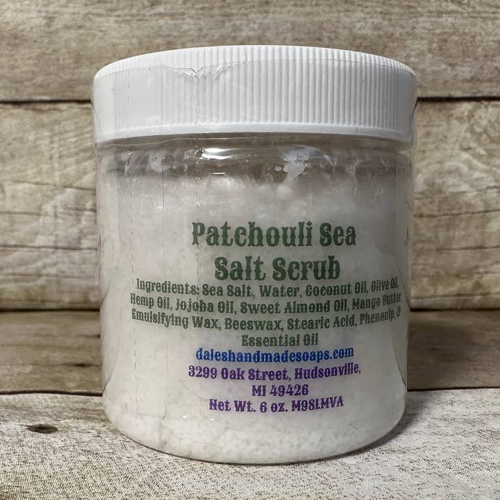 Dales Handmade Soaps & More - Wholesale Body Scrub/Exfoliant - Sea Salt Scrubs