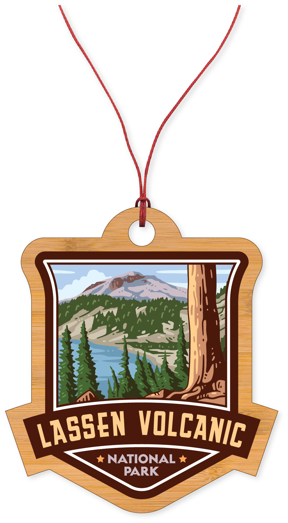 Morris Magnets - Vente Objets de décoration - Ornement - Insigne volcanique de Lassen2