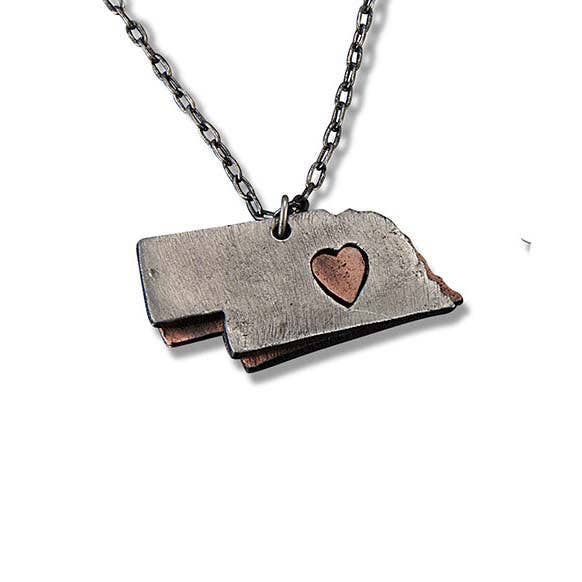 Anju Jewelry - Vente Colliers à pendentif - Home State Jewelry - Collier en étain30