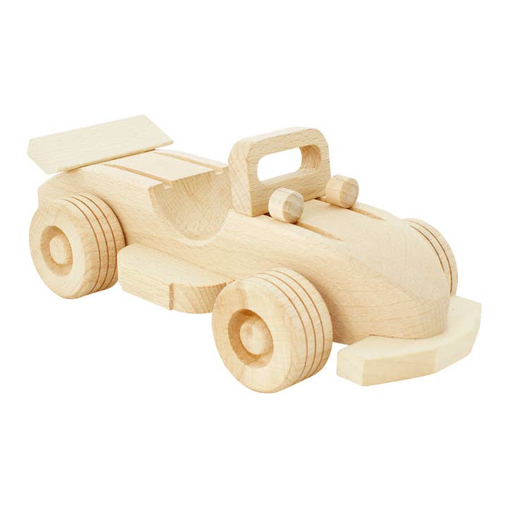 Large Wooden Car - Martha for wholesale by Happy Go Ducky
