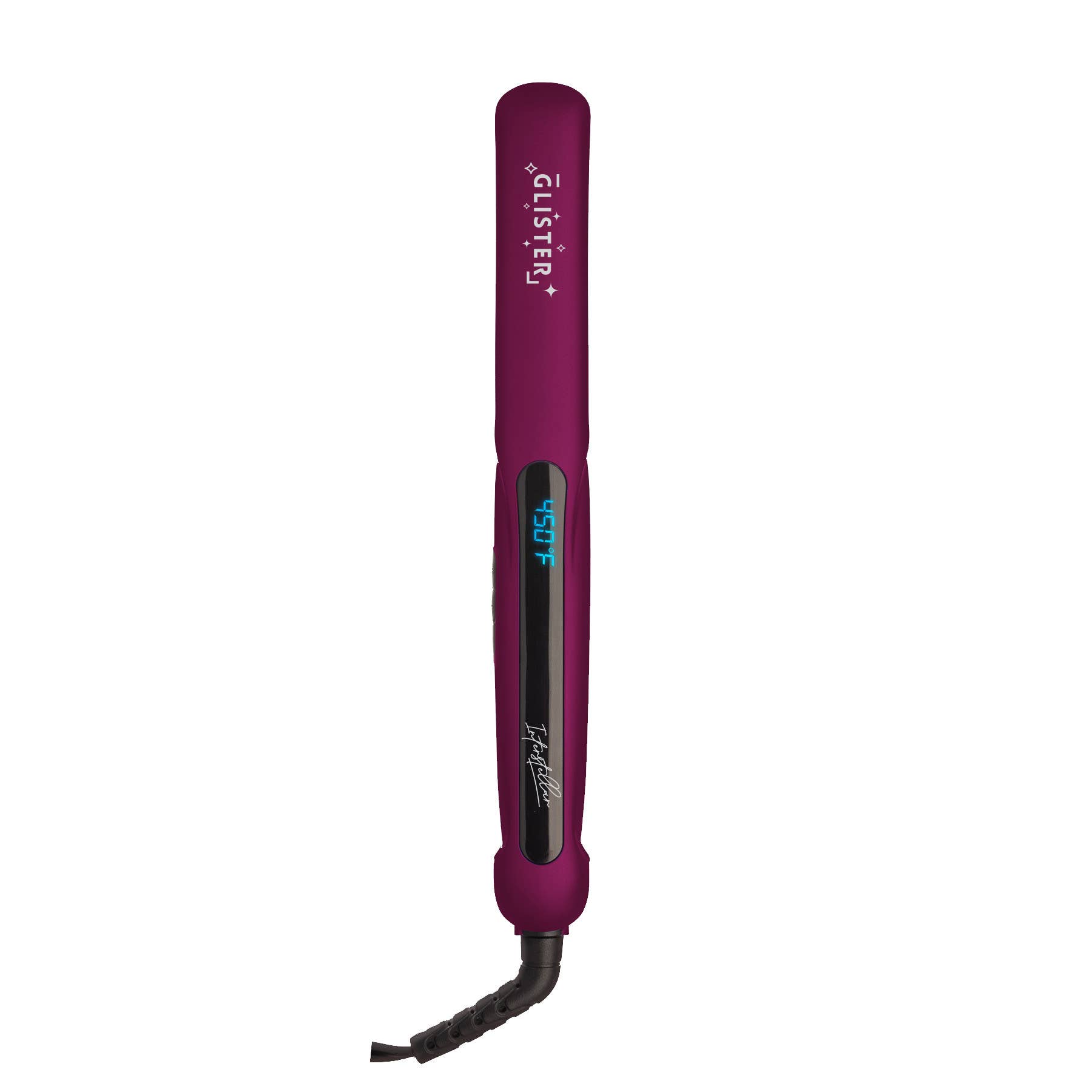 Glister - Wholesale Straightener/Flat Iron - Glister 1.25" Digital Tourmaline Flat Iron Purple w/ Display17