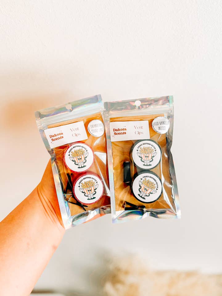 Fries Before Guys Vent Clips for wholesale by Dakota Scents Co
