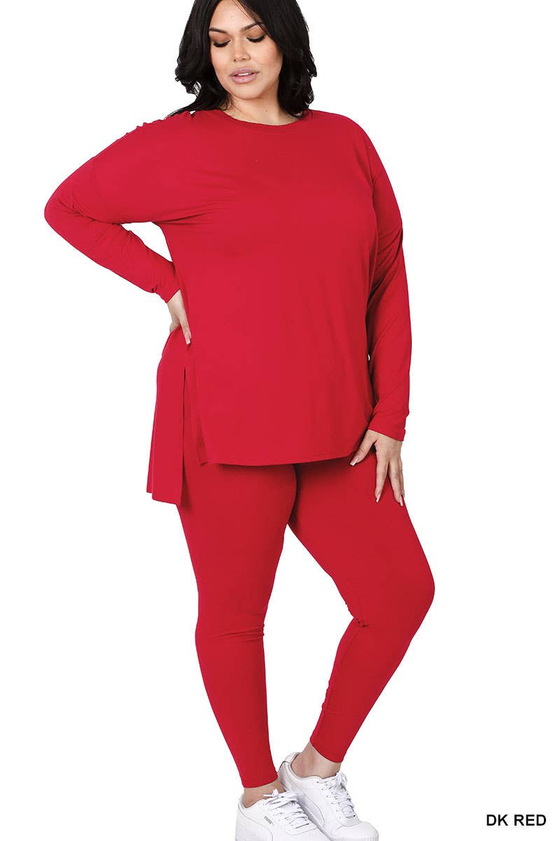 42POPS - Vente Ensemble de vêtements d'intérieur – femme - ".._ Ensemble de détente en microfibre Plus73