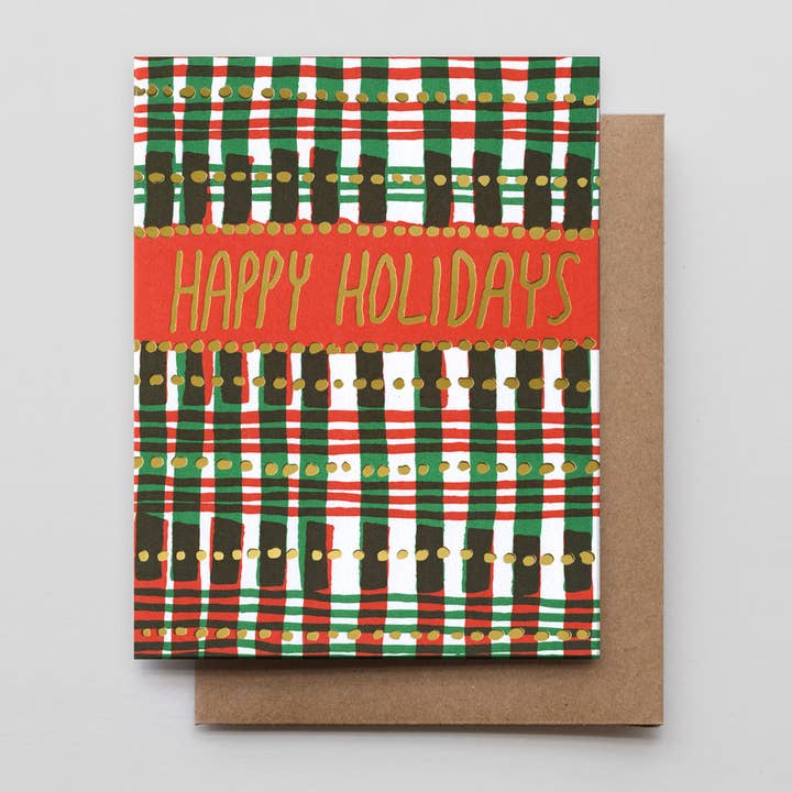 Hammerpress - Wholesale Stationery/Notecard Set - Holidays Blinky Dots Boxed Set