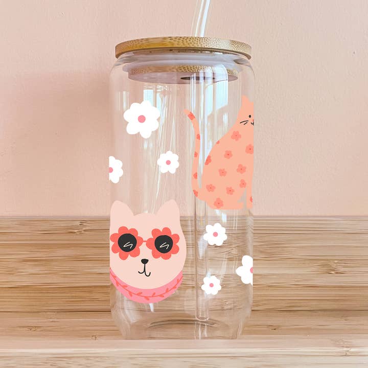 Bicchiere Boho - gatti per la vendita all'ingrosso da parte di MÖMY