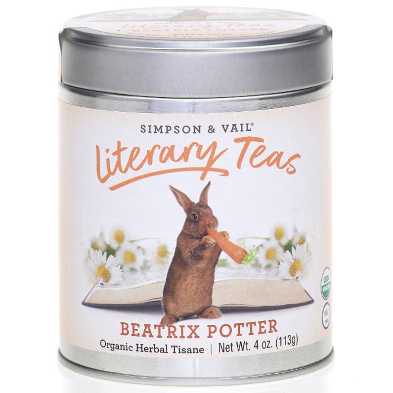 Simpson & Vail - Wholesale Loose Tea - Beatrix Potter’s Organic Herbal Tisane, 4 Ounce Tin
