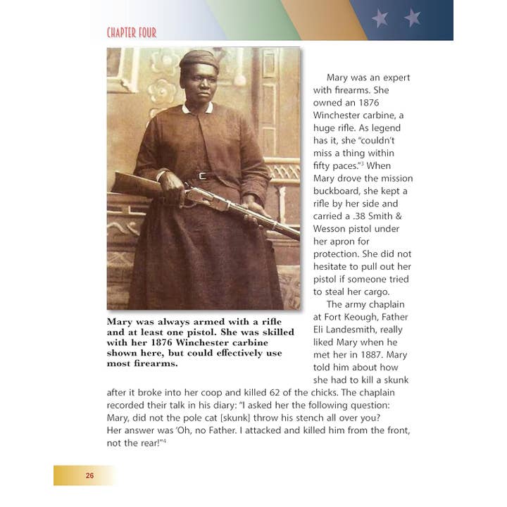 Fox Chapel Publishing - Vente Biographie et mémoires - Femmes célèbres dans l'histoire : Stagecoach Mary (SC)5