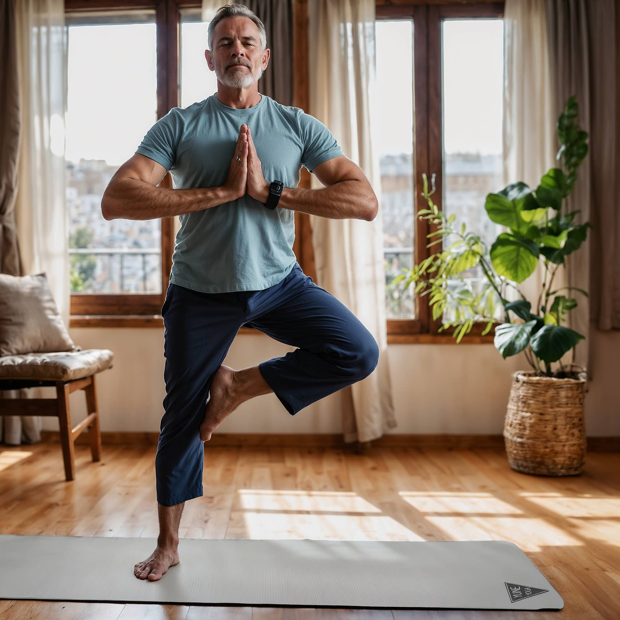 Yune Yoga - Vente Tapis de yoga - Tapis de yoga en caoutchouc naturel Yune Yoga 6 mm18