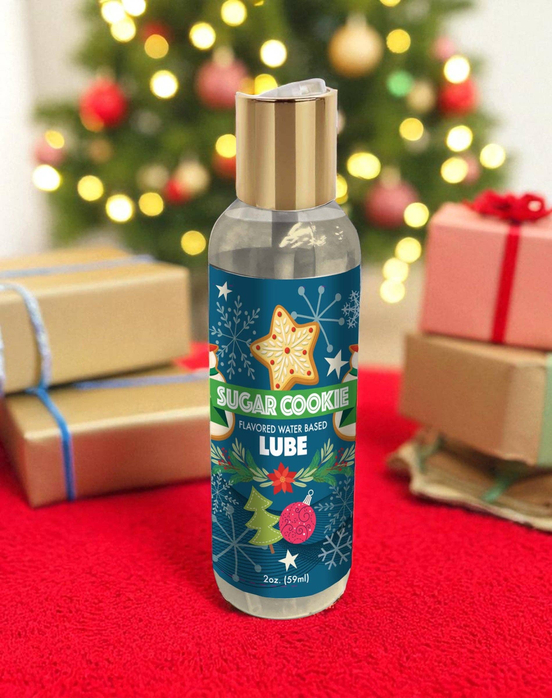 Little Genie Productions - Vendita all'ingrosso Lubrificanti personali - Espositore di Lubrificanti Festivi da 18, 3 Gusti5