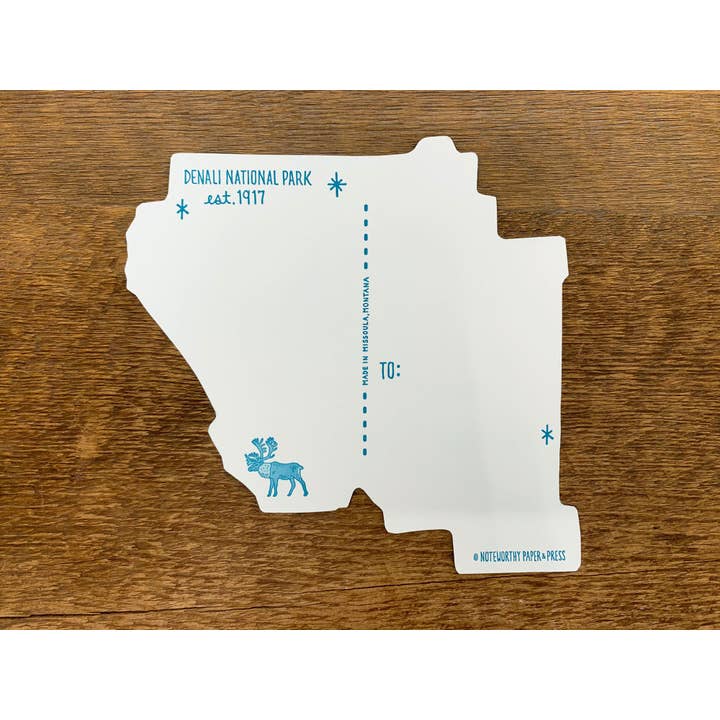 Noteworthy Paper & Press - Wholesale Postcard - Denali National Park Postcard6