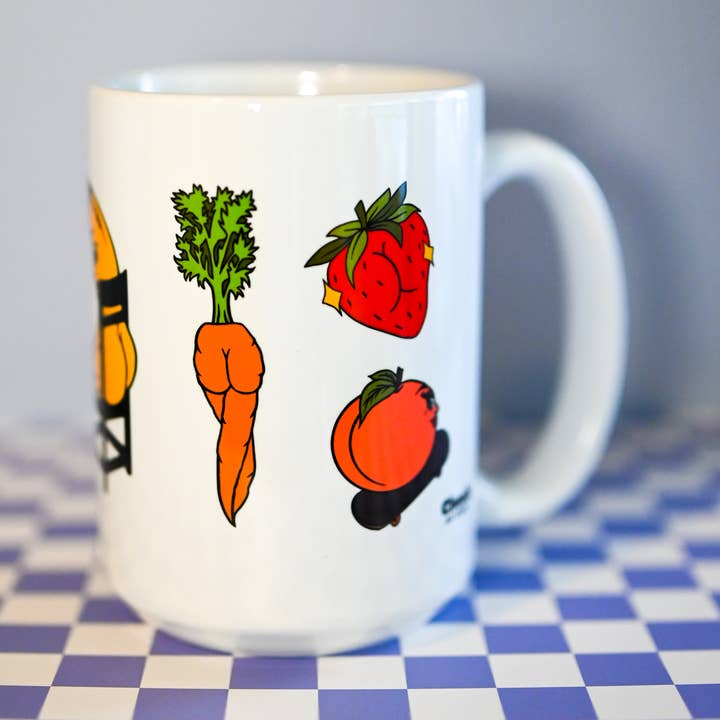 Cheeky Art Studio - Wholesale Coffee Mug - Foodie Booties 15oz Mug0
