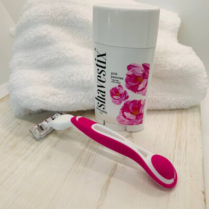 Shavestix. - Wholesale Shaving Cream - Shavestix - Pink Peonies3