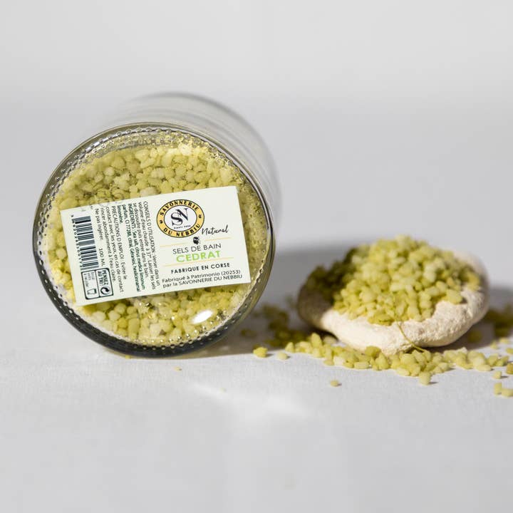 La Savonnerie du Nebbiu - Wholesale Bath Salts - Cedrat Bath Salts2