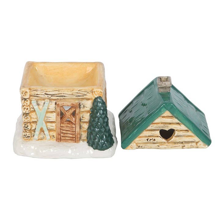 Something Different Wholesale - Wholesale Oil Warmer - Winter Cabin Ski Chalet Oil Burner2