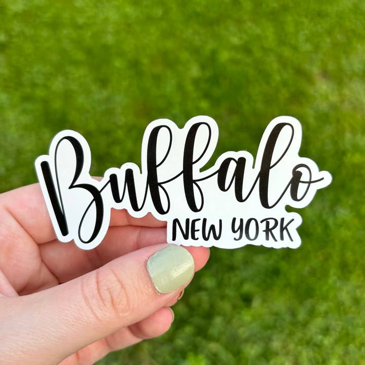 Buffalo, New York Sticker | Car Sticker | Buffalo for wholesale by MVM Graphics