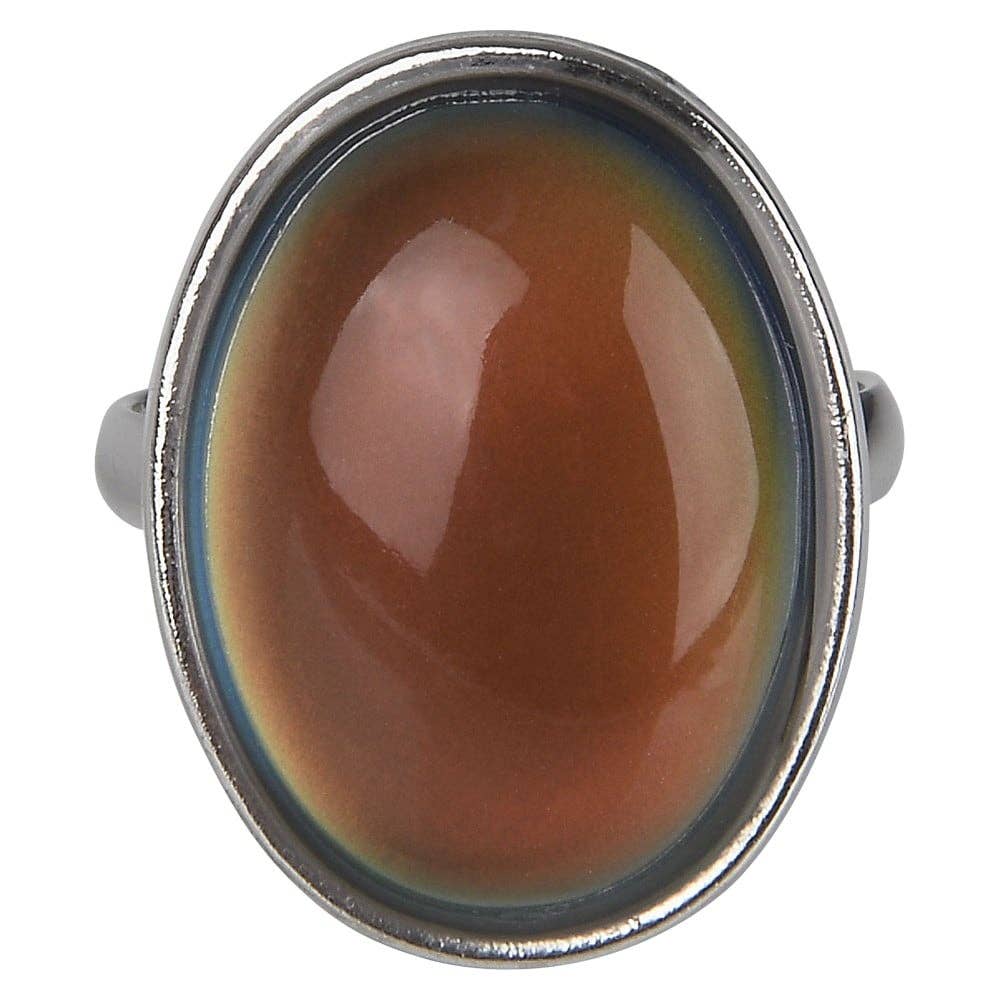 La Luna Bella - Toys – wholesale Cocktail/statement ring – Oval Mood Ring - LLB Toys1