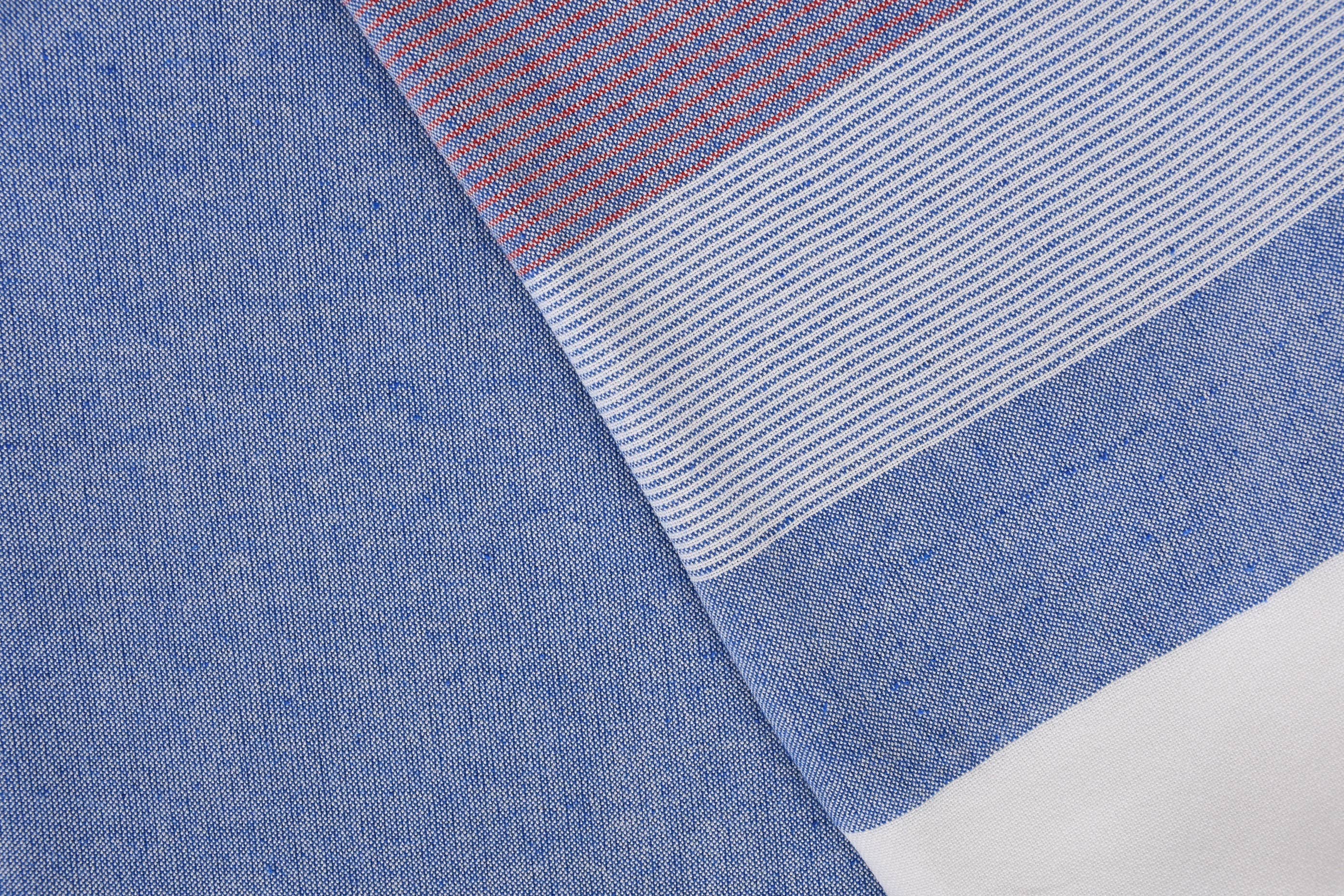 Organic Turkish Towels – wholesale Beach towel – Organic Cotton Towels, Navy Blue-Red Striped Peshtemal5