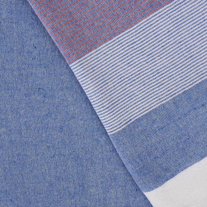 Organic Turkish Towels – wholesale Beach towel – Organic Cotton Towels, Navy Blue-Red Striped Peshtemal5
