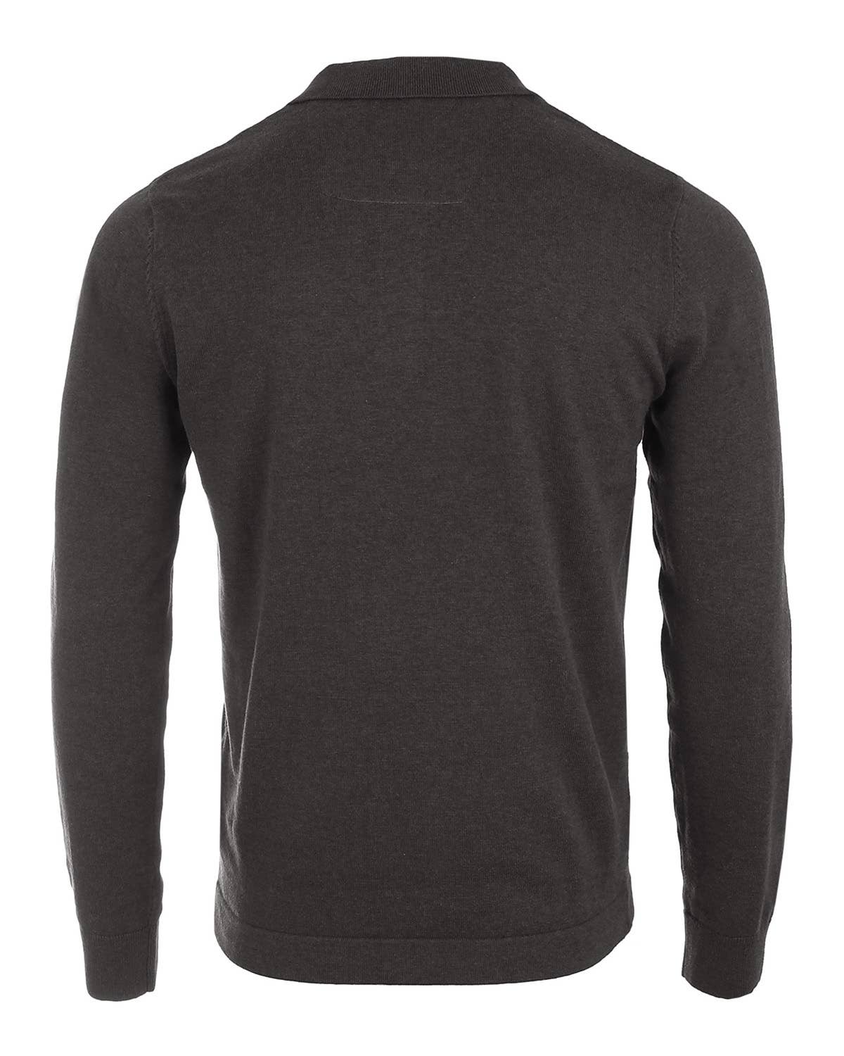 ZIMEGO - Wholesale Polo - Men's - ZGSWT201P - ZIMEGO Men's Polo Sweater Casual Button Pullover8