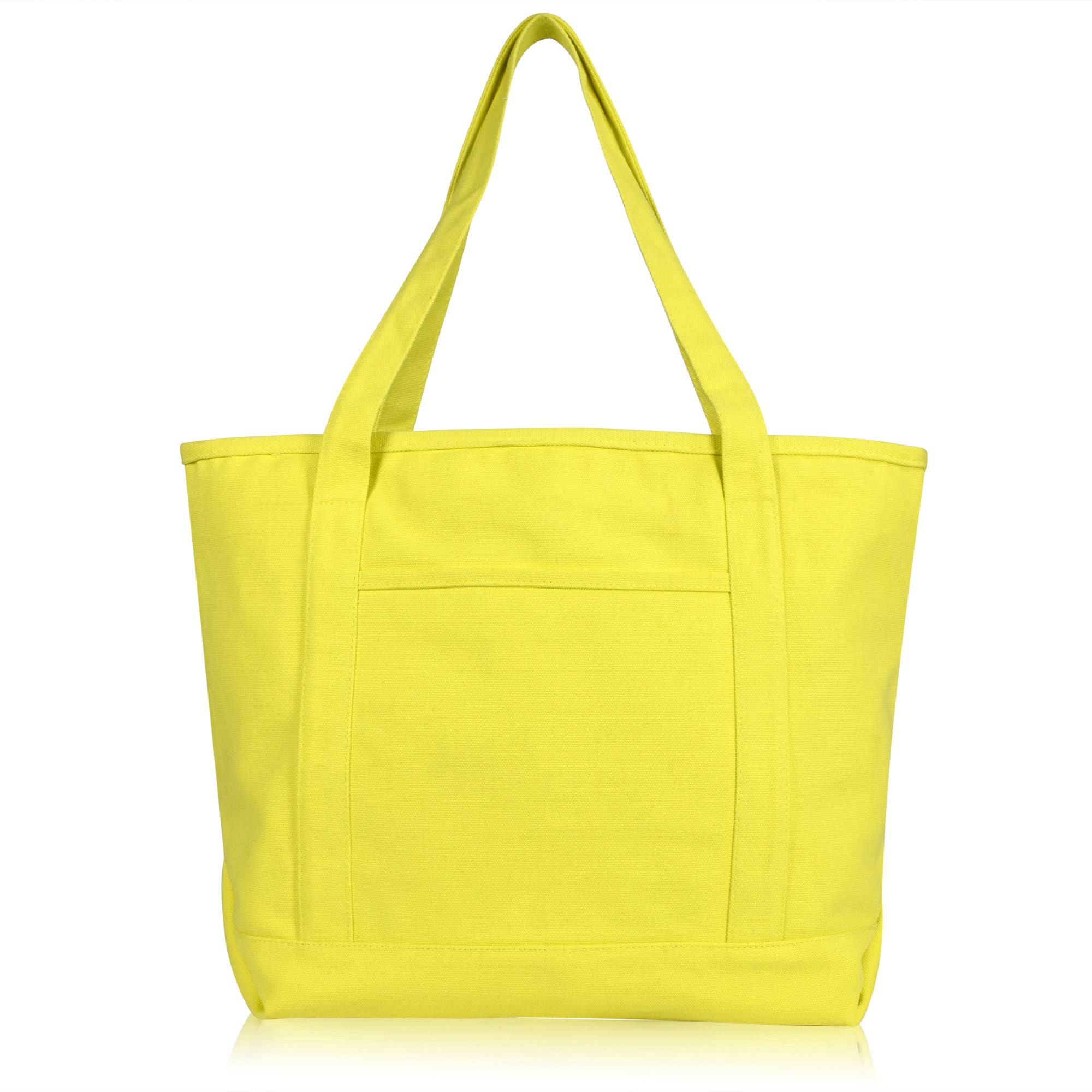 Dalix – wholesale Tote bag – Women's – DALIX 20" Solid Color Cotton Canvas Shopping Tote Bag40