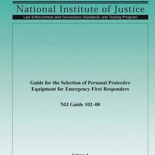 Books by splitShops - Wholesale Law - Guide for the Selection of Personal Protective Equipment for Emergency First Responders - Paperback