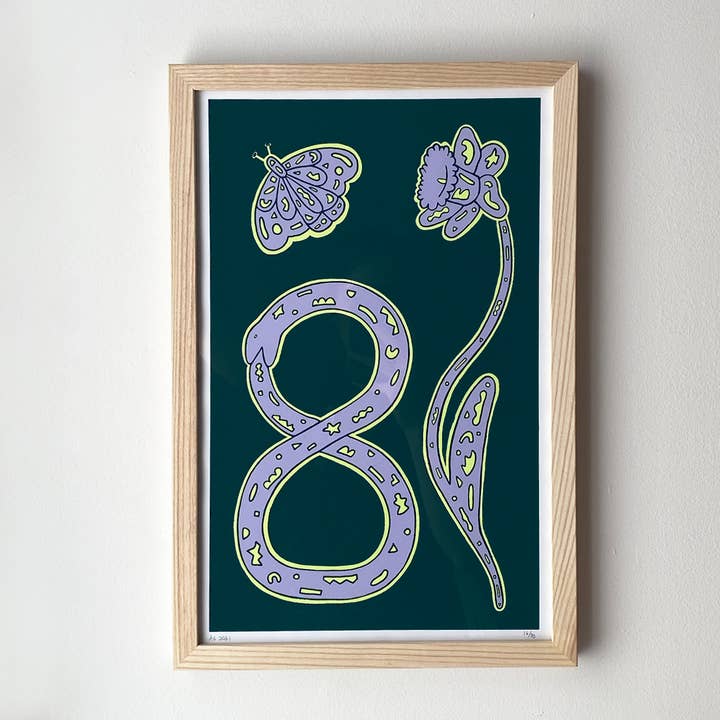 Face the Stranger — Screen Print for wholesale by Alexis Gallo