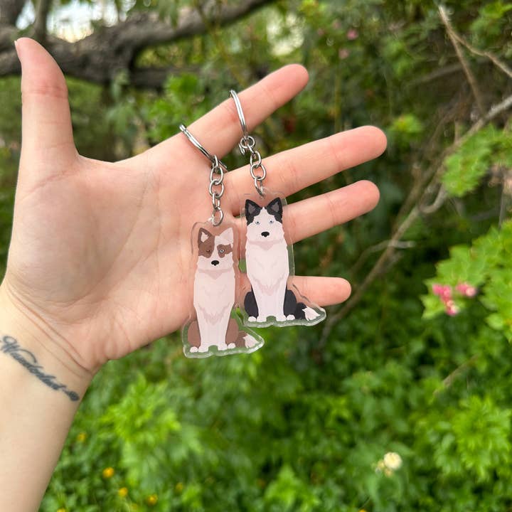 Prime Shiba - Wholesale Keychain - Women's - Yakutian Laika Dog 2.5in Acrylic Keychain